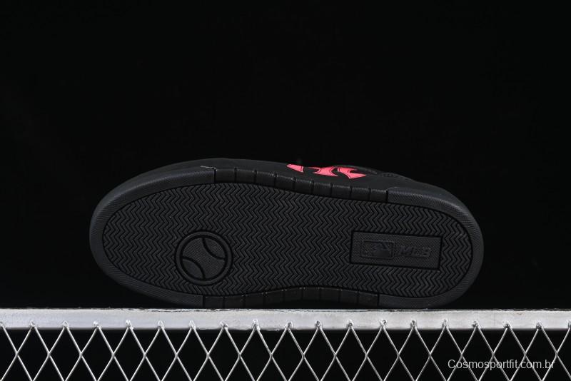 New York Yankees MLB Chunky Liner Custom Platform Sneakers in Neon Pink - 3ASXCA12N50WHS