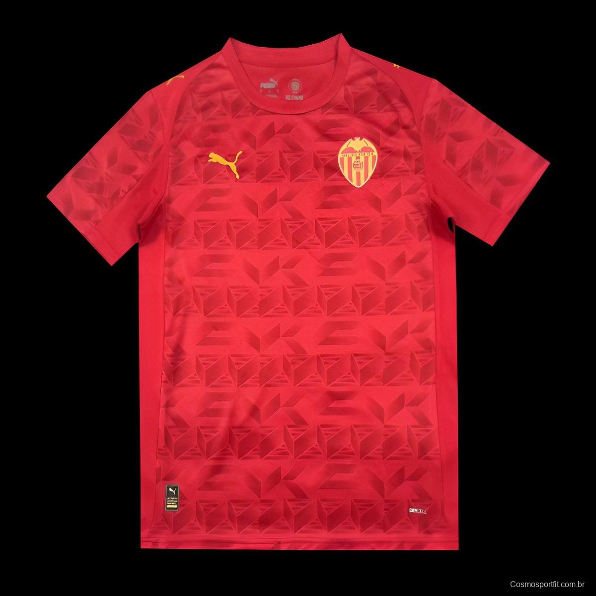 25/26 Valencia Away Red Jersey